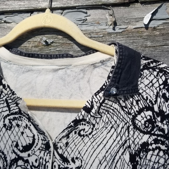 Boho Sweater Jacket lightweight - Picture 3 of 6